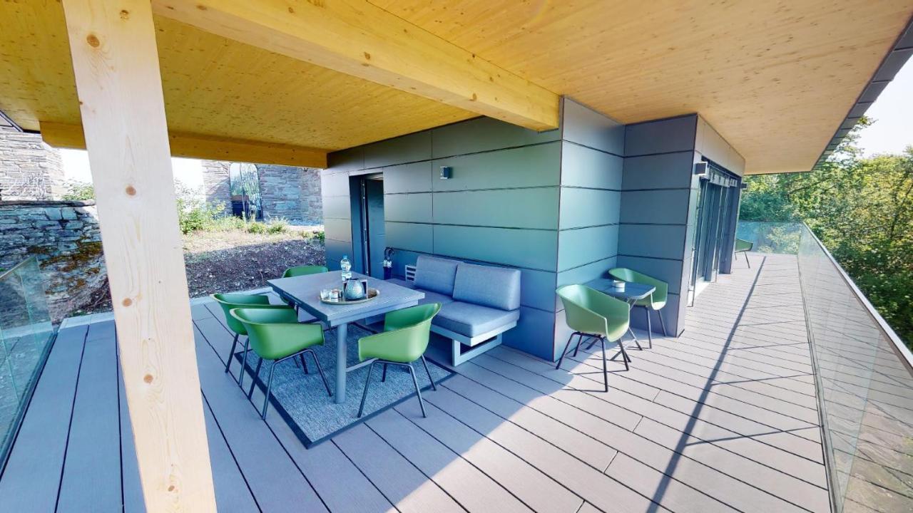Modernes Ferienhaus Mit Panoramablick Розег Экстерьер фото
