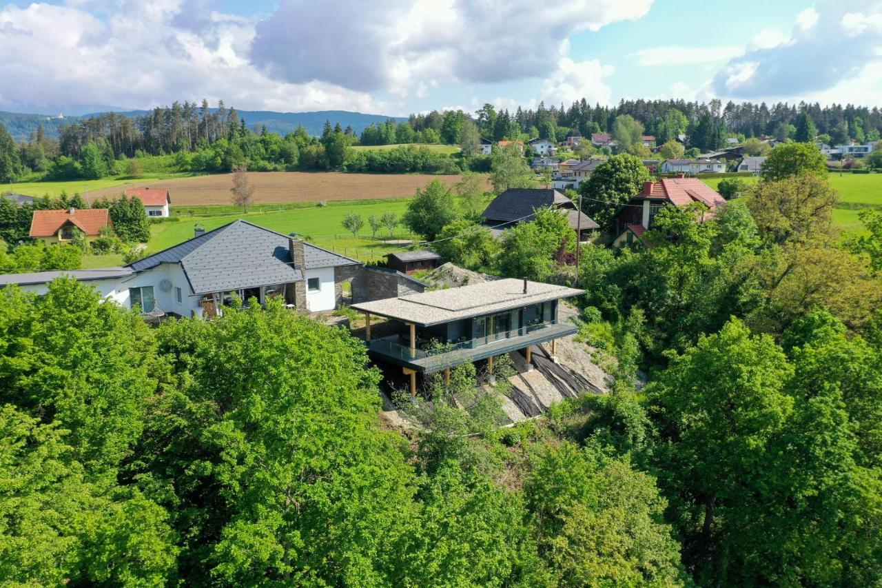 Modernes Ferienhaus Mit Panoramablick Розег Экстерьер фото