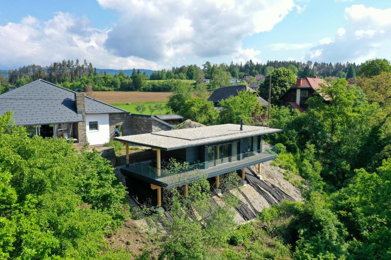 Modernes Ferienhaus Mit Panoramablick Розег Экстерьер фото